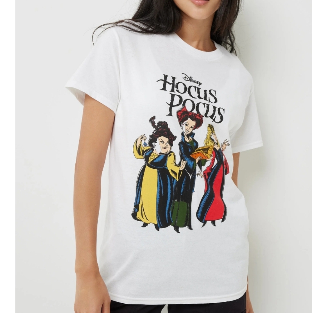 Oversized Hocus Pocus 100% Cotton Tshirt! Size Large, New With Tags